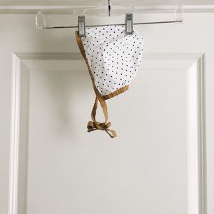 Stella + Weber Polka Dot Bonnet